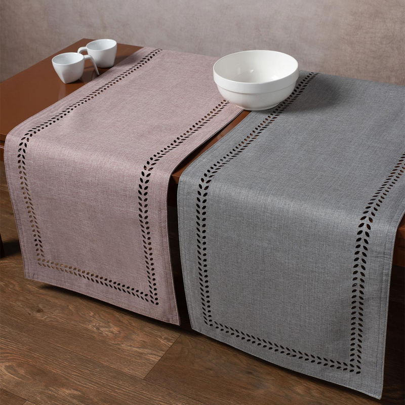 Τραβέρσα 2 Όψεων (40x120) Silk Fashion BG18 Amethyst/Grey