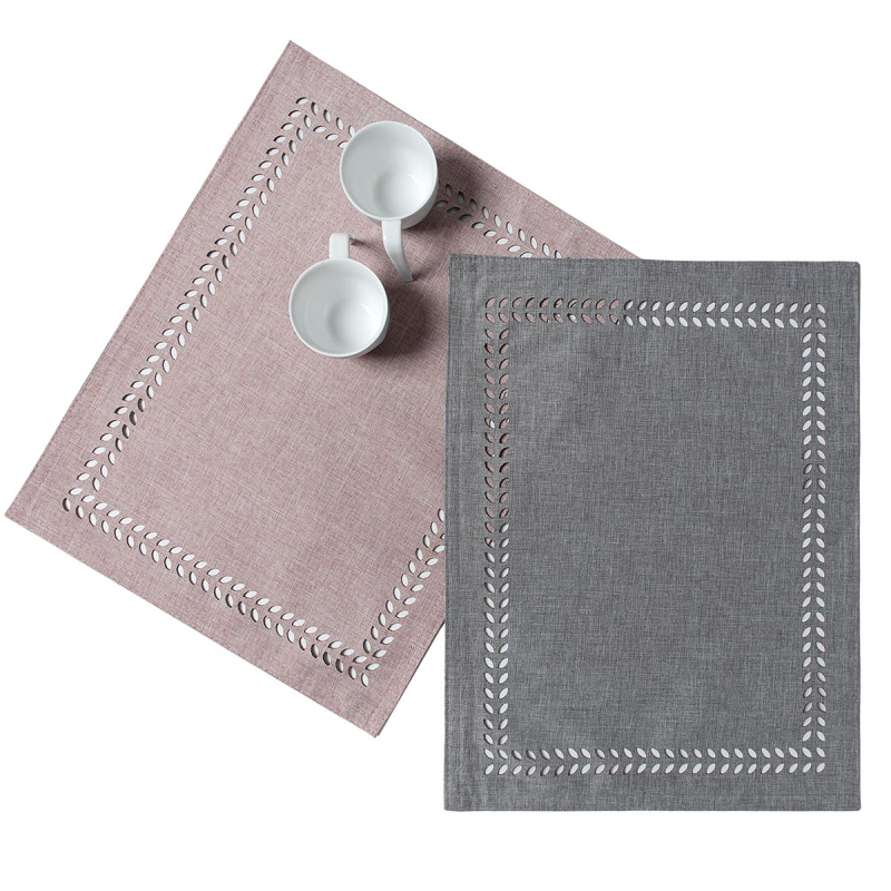 Σουπλά 2 Όψεων Silk Fashion BG18 Amethyst/Grey