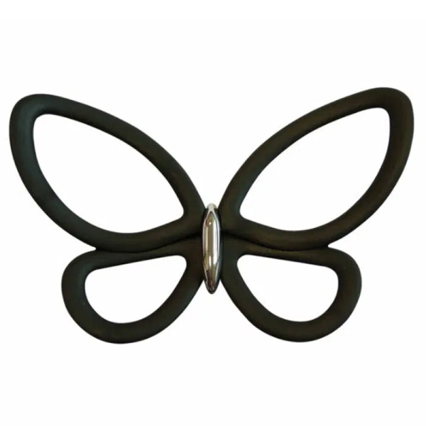 Αυτοκόλλητα Τοίχου Ango Black Metal Butterflies 3D 24007