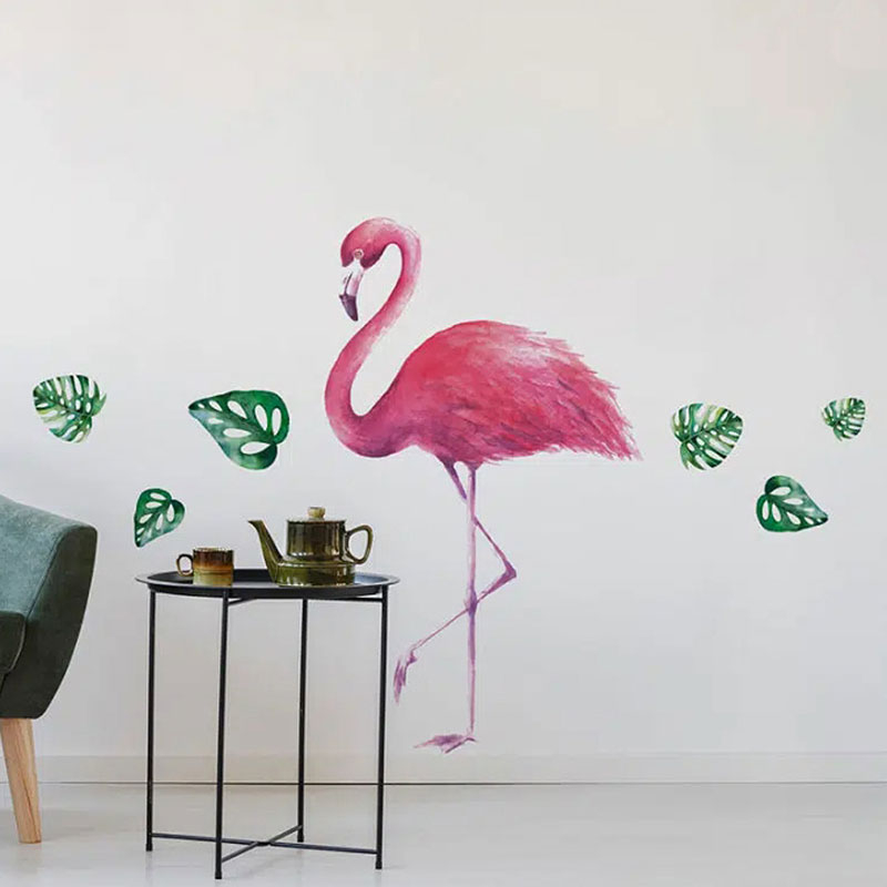 Αυτοκόλλητα Τοίχου Ango Flamingos 44237
