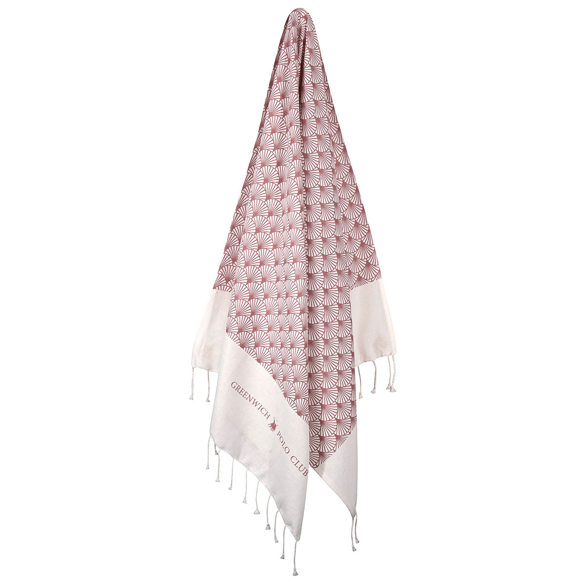 Παρεό (80X180) Greenwich Polo Club 3666 Mauve White Home Θαλάσσης Spitishop