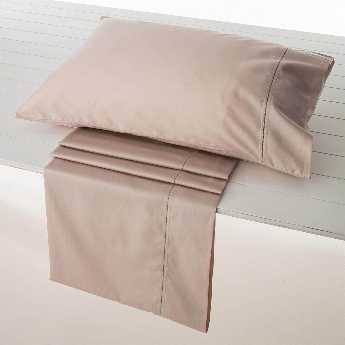 Σεντόνια Υπέρδιπλα (Σετ) Vesta Nemesis 303 Beige Home Λευκά Είδη Κρεβατοκάμαρας Spitishop
