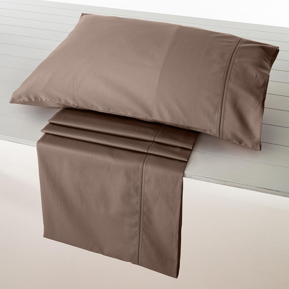 Σεντόνια King Size (Σετ) Vesta Nemesis 302 Brown Home Λευκά Είδη Κρεβατοκάμαρας Spitishop