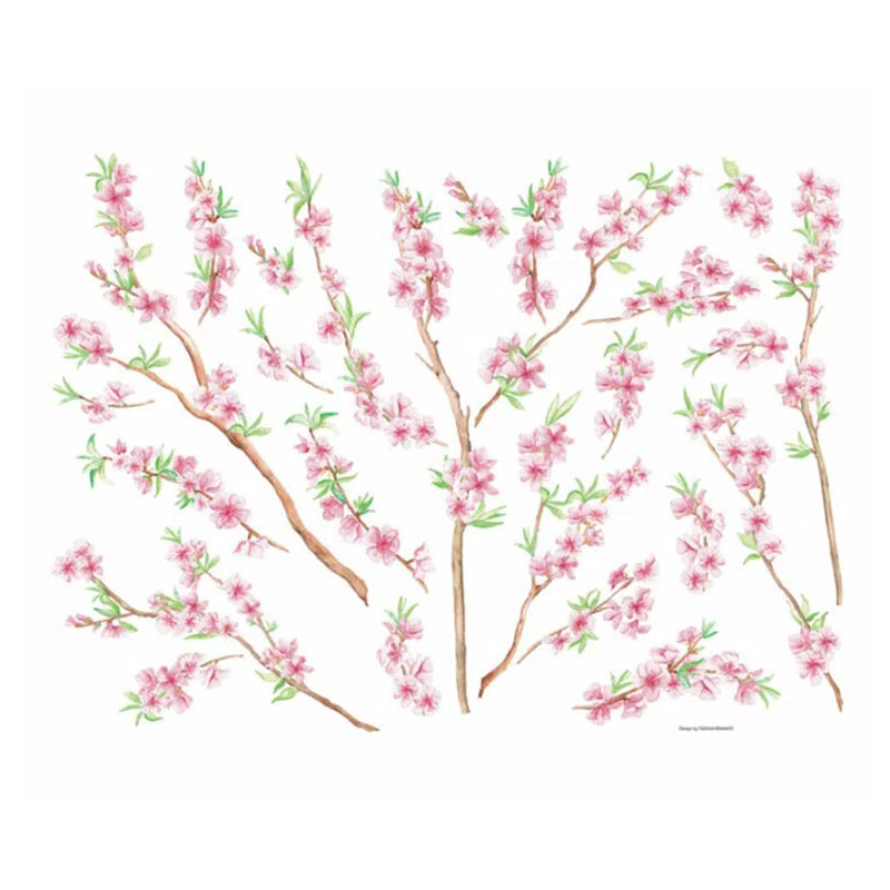 Αυτοκόλλητα Τοίχου Ango Peach Brance 44232 Home Παιδικά Spitishop