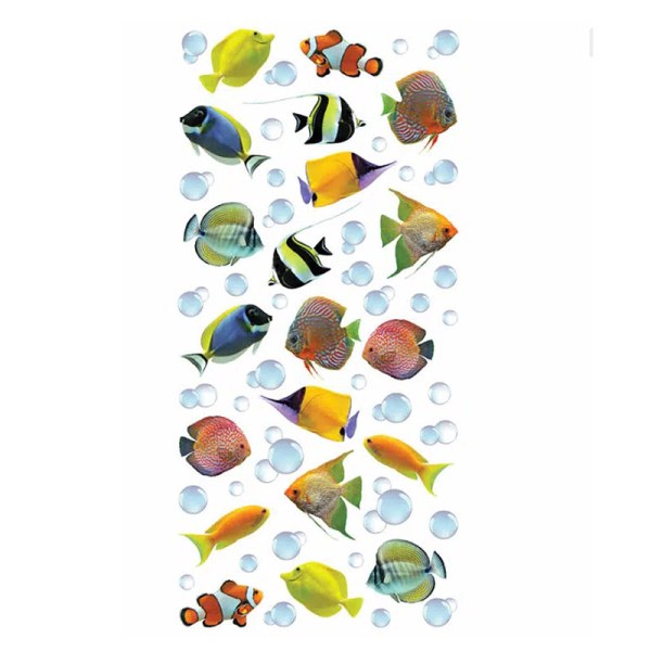 Αυτοκόλλητα Τοίχου Ango Colourful Fishes 59604