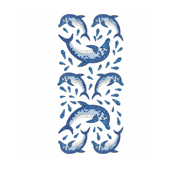 Αυτοκόλλητα Τοίχου Ango Dolphins 59601