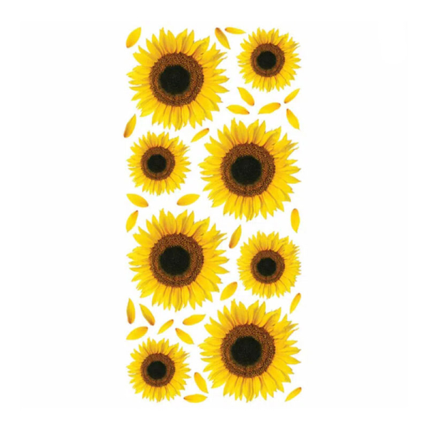 Αυτοκόλλητα Τοίχου Ango Colourful Sunflowers 59605