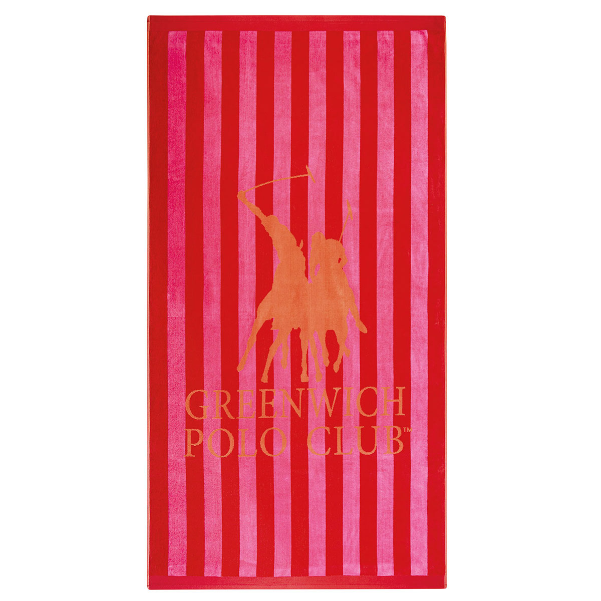 Πετσέτα Θαλάσσης (90×180) Greenwich Polo Club 3629 Fuchsia/Pink