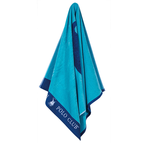 Παιδική Πετσέτα Θαλάσσης (70x140) Greenwich Polo Club 3662 Blue