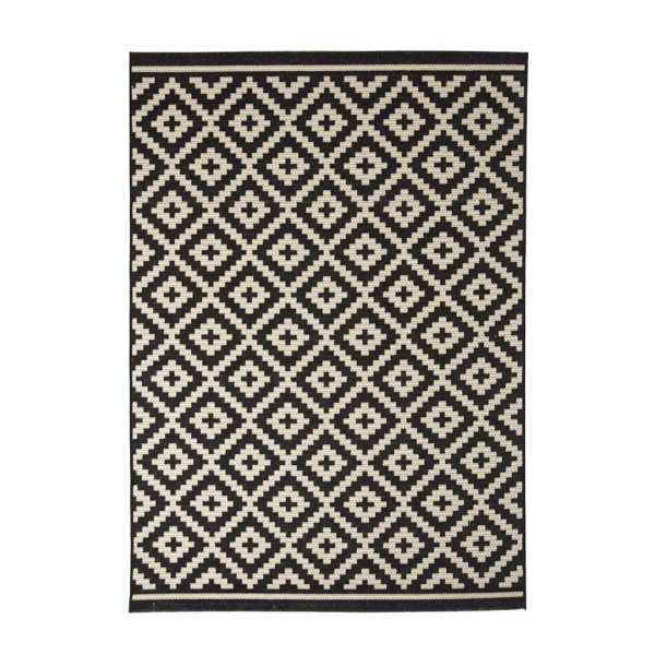 Χαλί Καλοκαιρινό (140x200) Royal Carpet Flox 721K Black
