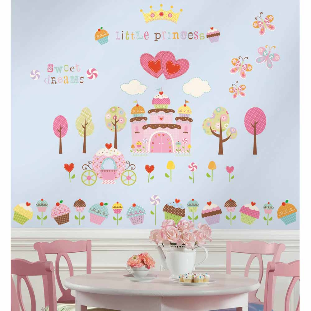 Παιδικά Αυτοκόλλητα Τοίχου RoomMates Cupcake Land RΜΚ1605 208718