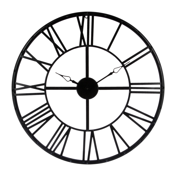 Ρολόι Τοίχου (Φ70) Αθόρυβο A-S Vintage Black 102222C