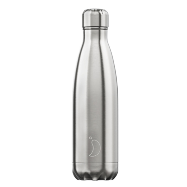 Μπουκάλι Θερμός 500ml Chilly's Bottle Original Silver