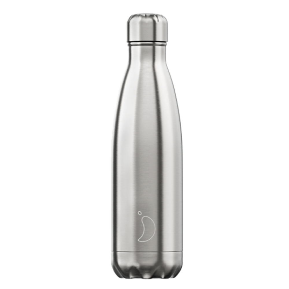 Μπουκάλι Θερμός 500ml Chilly’s Bottle Original Silver 208852