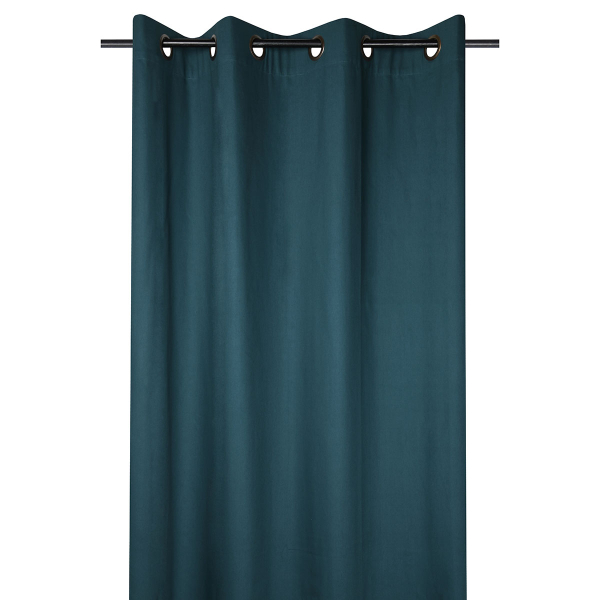 Κουρτίνα (140x260) Με Τρουκς S-F Oxford Emeraude R6B990007