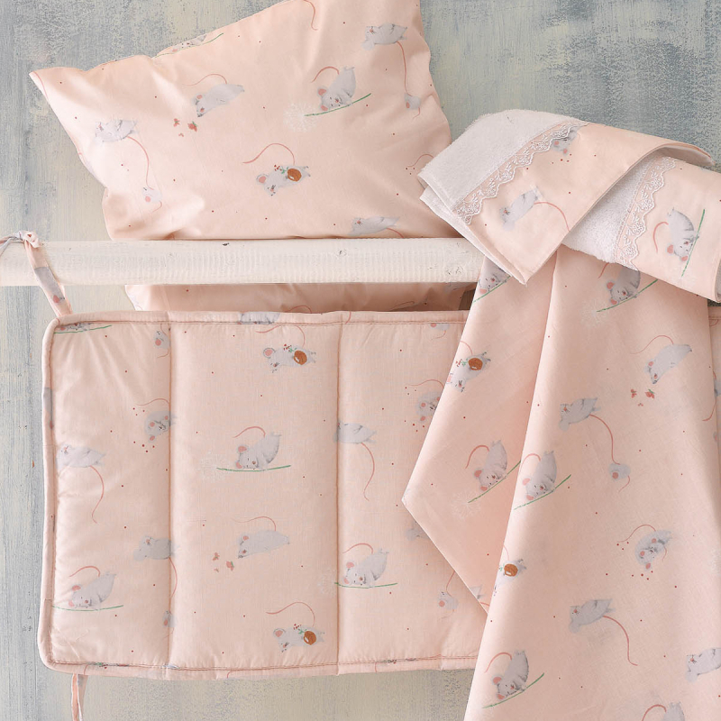 Παπλωματοθήκη Κούνιας (Σετ 110x160) Rythmos Baby Jerom Somon