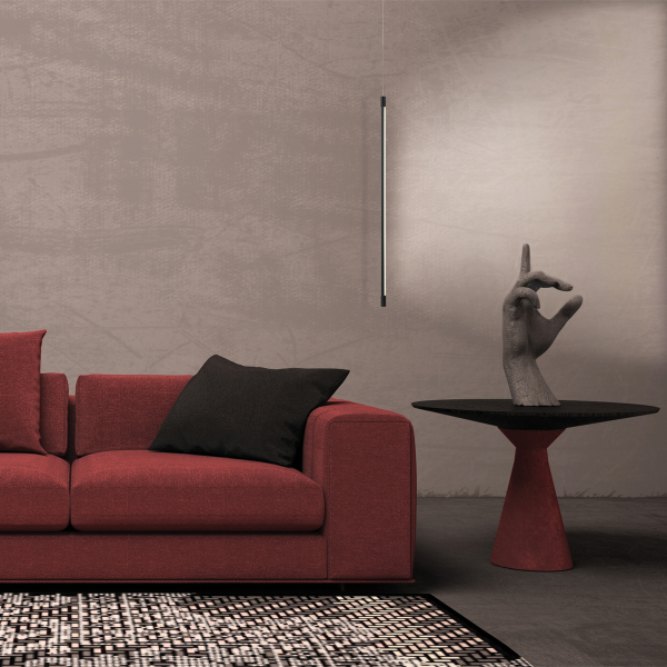 Φωτιστικό Οροφής Μονόφωτο LED Zambelis 20121 Black Matt