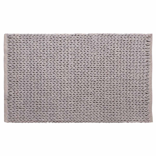 Χαλί Διαδρόμου (65x130) Silk Fashion Αλυσίδα Γκρι