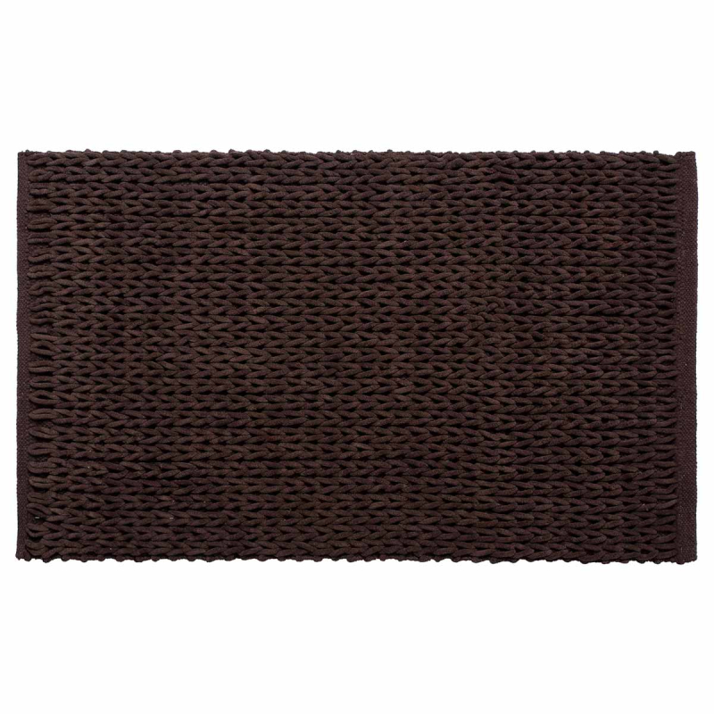 Χαλί Διαδρόμου (65x130) Silk Fashion Αλυσίδα Καφέ