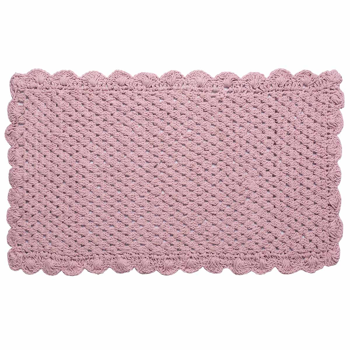 Πατάκι Μπάνιου (60×100) Silk Fashion Πλεκτό Amethyst
