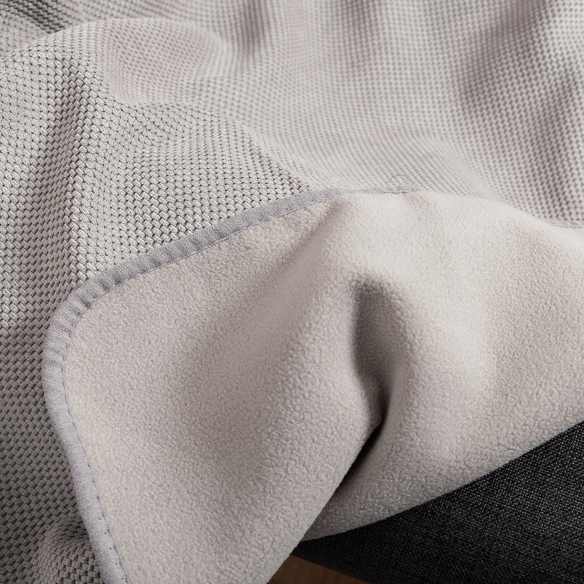 Ριχτάρι Πολυθρόνας (180X180) Silk Fashion 1715 Grey Home Λευκά Είδη Σαλονιού Ριχτάρια Καναπέ Spitishop