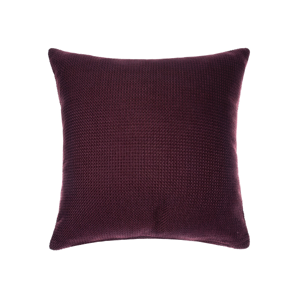 Διακοσμητική Μαξιλαροθήκη (45x45) Silk Fashion 9925 Μελιτζανί