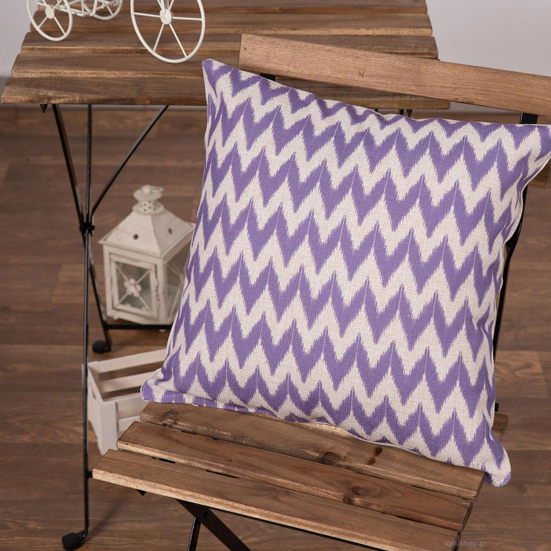 Διακοσμητική Μαξιλαροθήκη (45x45) Silk Fashion Lino29