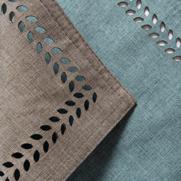 Σουπλά 2 Όψεων Silk Fashion BG18 Petrol/Grey