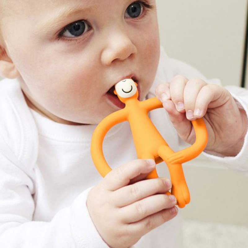 Μασητικό Matchstick Monkey Teething Toy Orange