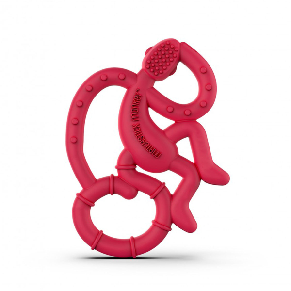 Μασητικό Matchstick Monkey Mini Teether Red