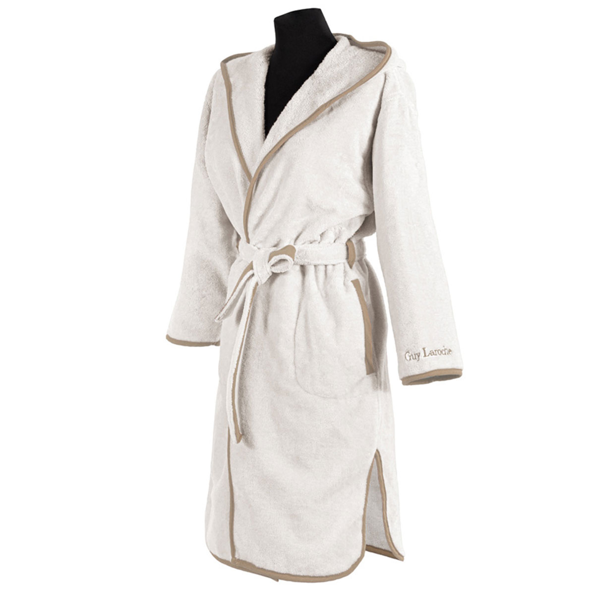 Μπουρνούζι Guy Laroche New Comfy Sand Large Home Λευκά Είδη Μπάνιου Μπουρνούζια Spitishop