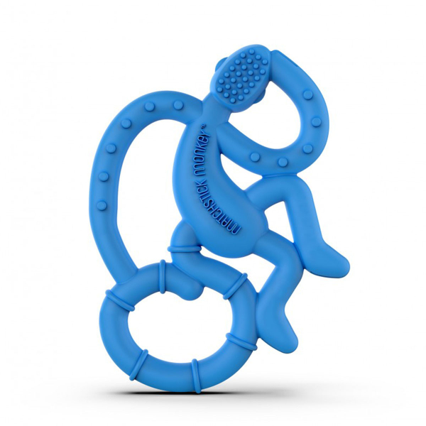 Μασητικό Matchstick Monkey Mini Teether Blue