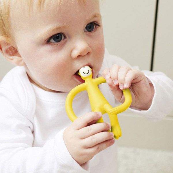 Μασητικό Matchstick Monkey Teething Toy Yellow