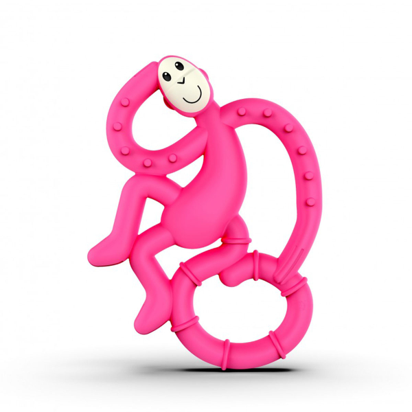 Μασητικό Matchstick Monkey Mini Teether Pink