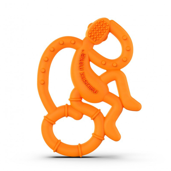 Μασητικό Matchstick Monkey Mini Teether Orange