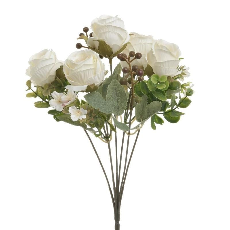 Διακοσμητικό Μπουκέτο Λουλουδιών InArt 3-85-505-0101