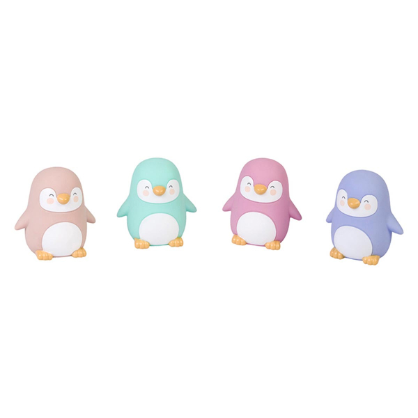 Παιχνίδια Μπάνιου (Σετ 4τμχ) Saro Penguins Party 0376