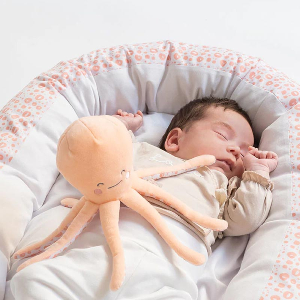 Λούτρινο Ζωάκι 22εκ. Saro Mini Octopus Pink 31566