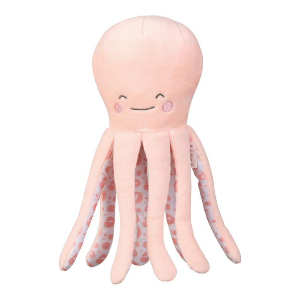 Λούτρινο Ζωάκι 22εκ. Saro Mini Octopus Pink 31566