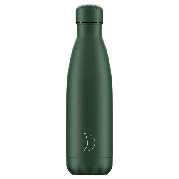 Μπουκάλι Θερμός 500ml Chilly's Bottle All Matte Green