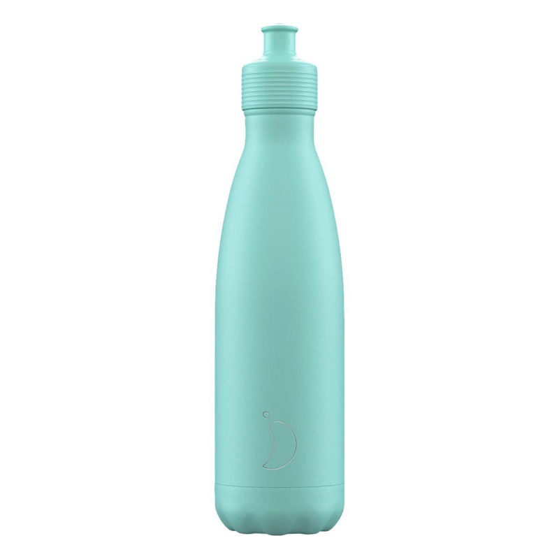 Μπουκάλι Θερμός 500ml Chilly's Με Sport Πώμα Pastel Green