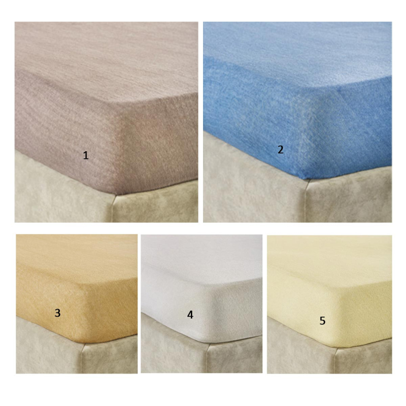 Κάλυμμα Στρώματος Μονό (100x200+30) Πετσετέ Whitegg Φροτέ KS03