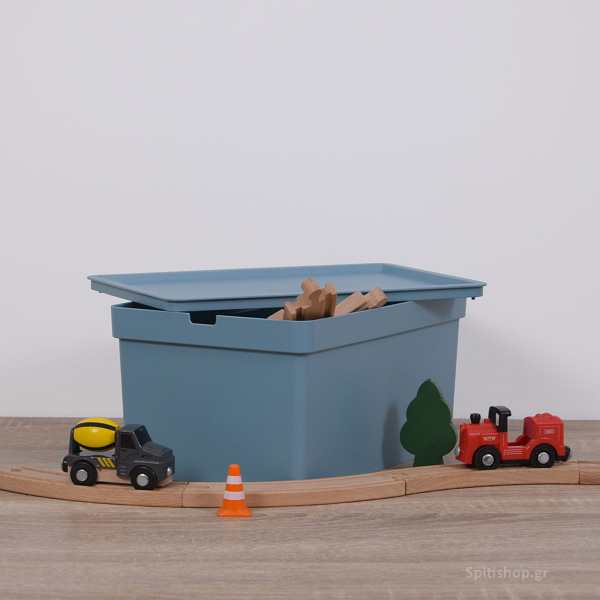 Κουτί Αποθήκευσης (28x18.5x13.5) Viomes Nova 681-73 Σιέλ