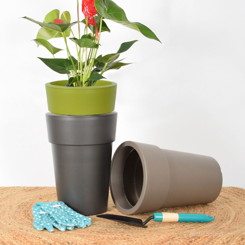 Γλάστρα 10Lt (Φ25x34) Viomes Linea 881