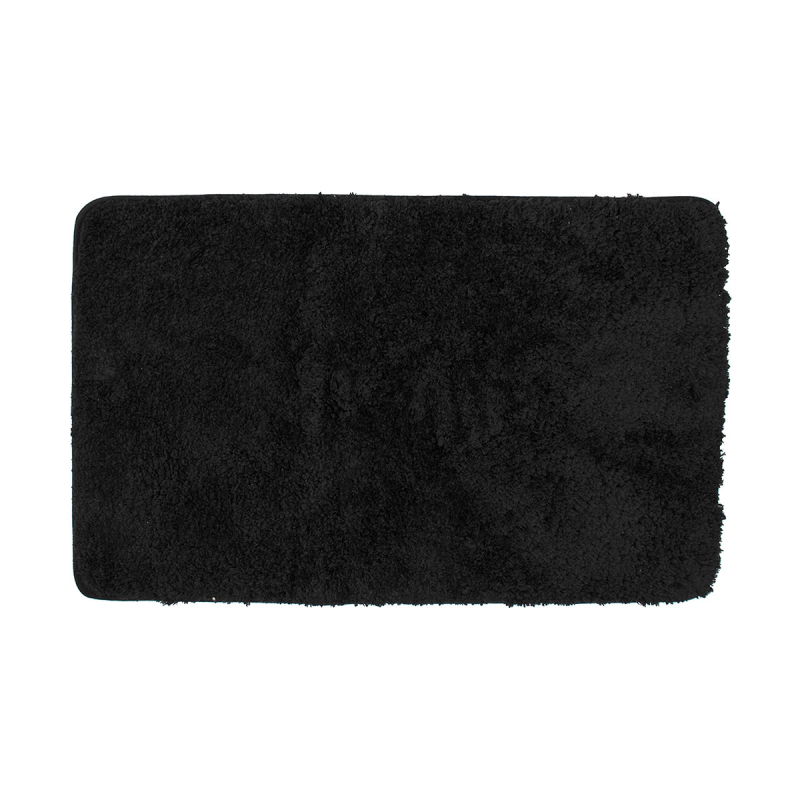 Πατάκι Μπάνιου (50x80) Estia Fluffy Black 02-7409