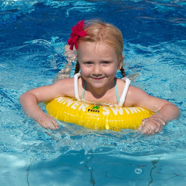 Σωσίβιο (4 - 8 Ετών) Freds Swim Academy Swimtrainer Yellow 04003
