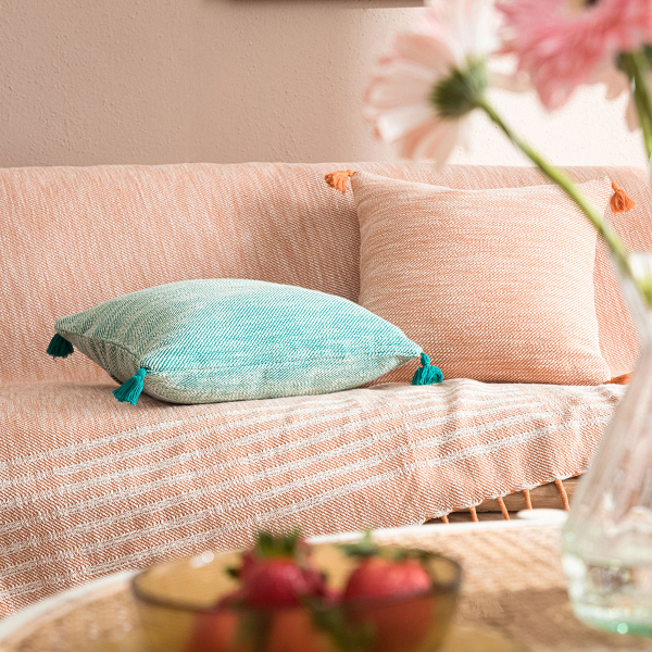 Διακοσμητικό Ριχτάρι (130x180) Gofis Home Dreadlocks Honey Brown 504/12