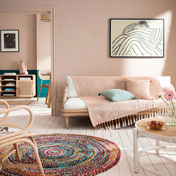 Διακοσμητικό Ριχτάρι (130x180) Gofis Home Dreadlocks Honey Brown 504/12