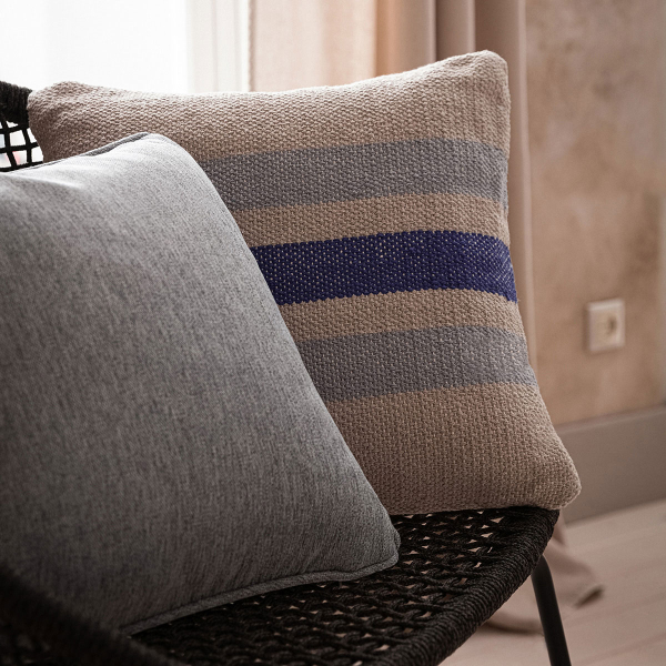 Διακοσμητική Μαξιλαροθήκη (43x43) Gofis Home Imka Marine Blue 236/01