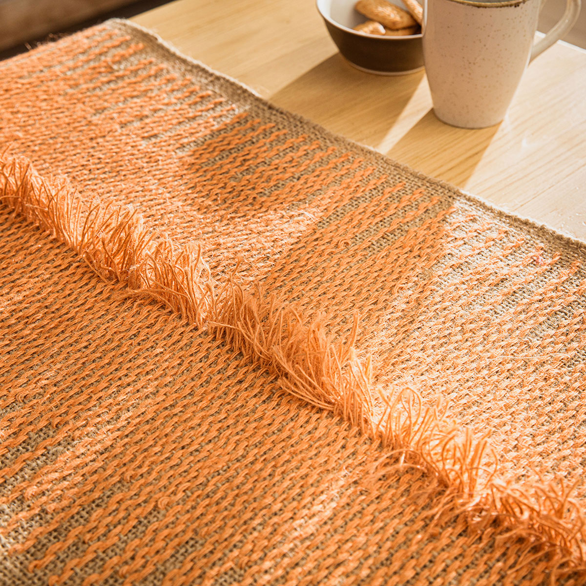 Τραβέρσα (40X160) Gofis Home Habiza Honey Brown 122 12 Λευκά Είδη Κουζίνας & Τραπεζαρίας Τραβέρσες Σαλονιού Spitishop